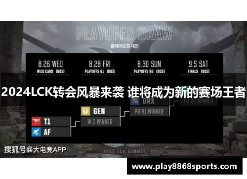 2024LCK转会风暴来袭 谁将成为新的赛场王者